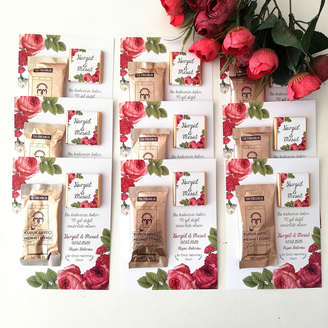 ORGANİZASYON HEDİYELİK TASARIM DÜĞÜN NİŞAN SÖZ NİKAH DOĞUM GÜNÜ MEVLİD SÜNNET KINA GECESİ HEDİYE KAHVE CİKOLATA 